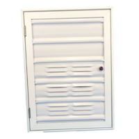 Vented Door to Suit 9kg Gas Box - White
