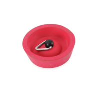 Red Rubber Sink Plug 32mm