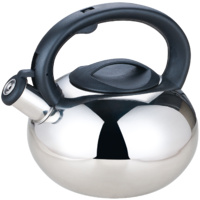 Royal Deluxe Stainless Steel Whistling Kettle 2.5L - Silver