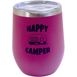 Pink Keep Cup - Happy Camper