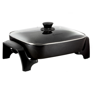 Westinghouse Large Square Frypan 2400W with Cast in Element