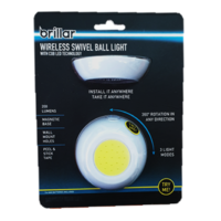 Brillar Wireless Magnetic Swivel Ball Light With Cob LED Technology
