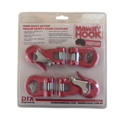 Mawby Hook AS4177 3.5T 13mm ATM Rated Towing Hook - Two Pack