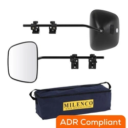 Milenco Grand Aero 4 Towing Mirrors Flat MIL2080