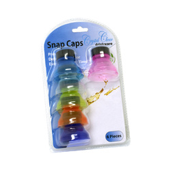 Crystal Clear Snap Caps 6 Pack