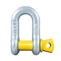 D Shackle 11mm 1.5T Rated Yell D