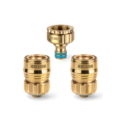 Holman ⌀12mm Brass Hose Connector Set