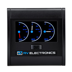 RV Electronics Programmable LCD water level indicator Triple tank