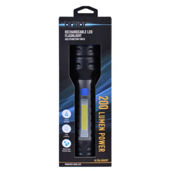 BRILLAR RECHARGEABLE LED FLASHLIGHT