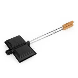 Cast Iron Jaffle Iron Double