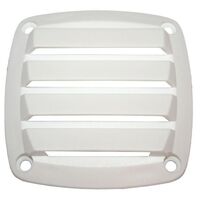 OZVENT WHITE 90X90 NYLON LOUVRE VENT