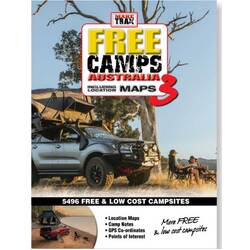 MAKE TRAX FREE CAMPS AUSTRALIA 3 + LOCATION MAPS