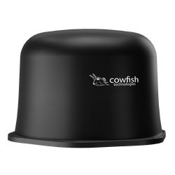 Cowfish VanTenna Premium Package- Bottom Connectors, Black