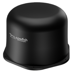 Cowfish VanTenna Premium Package- Side Connectors, Black