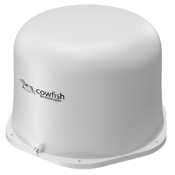 Cowfish VanTenna Premium Package- Side Connectors, White