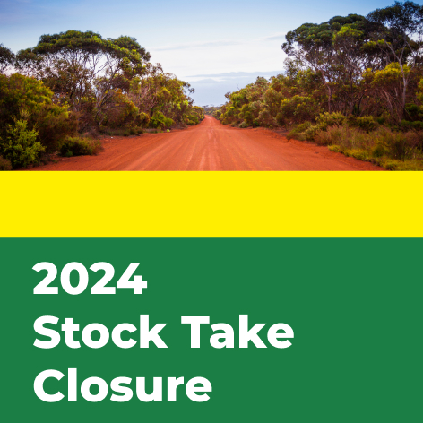 2024 Stock Take Closure